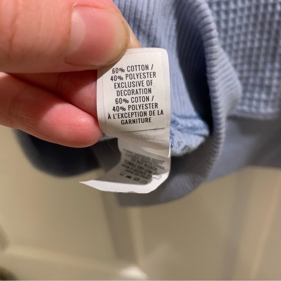 aerie waffle knit sweater - Picture 2 of 9